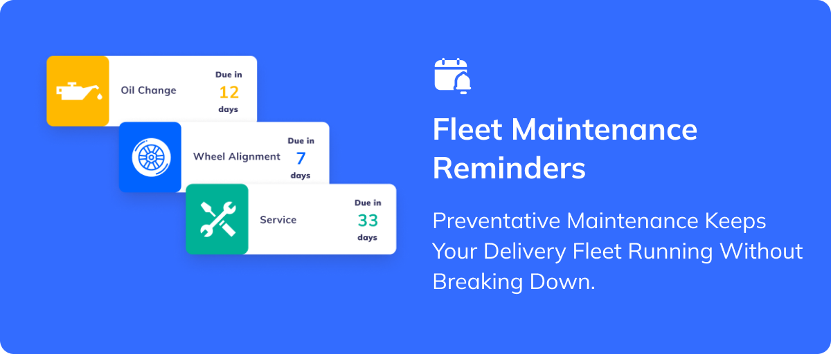 Fleet Maintenance Reminders