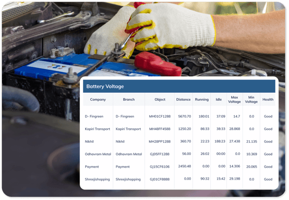 Battery Voltage report