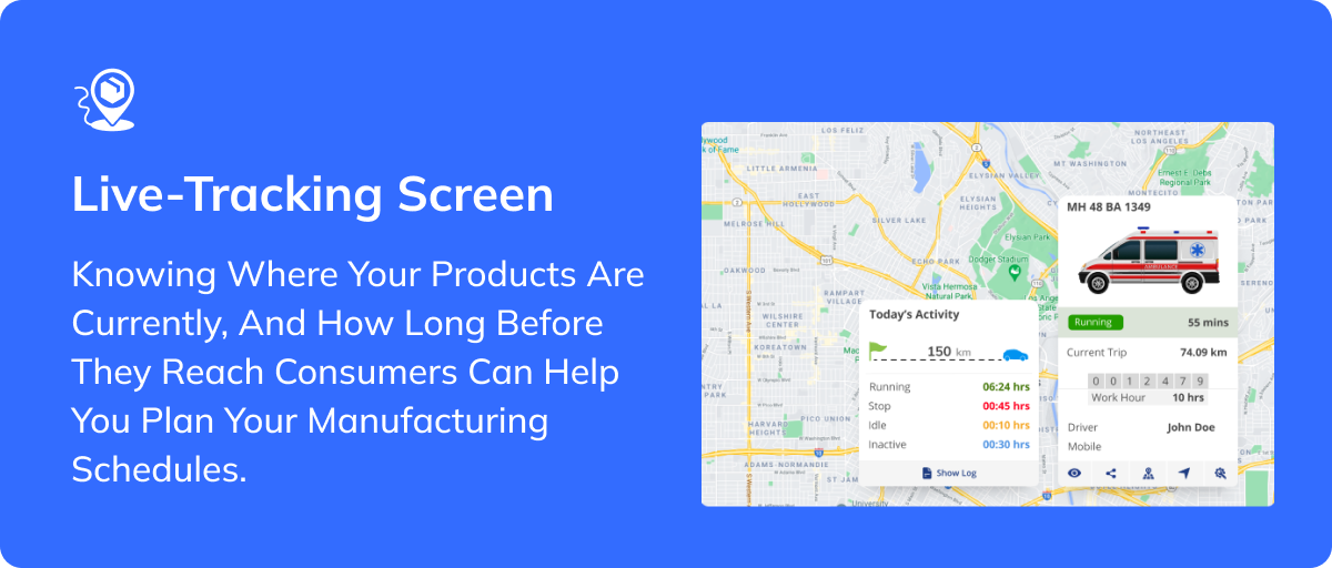 Live-tracking Screen-1