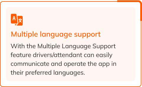 Multiple language support