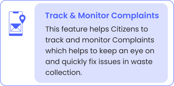 Track & Monitor Complaints