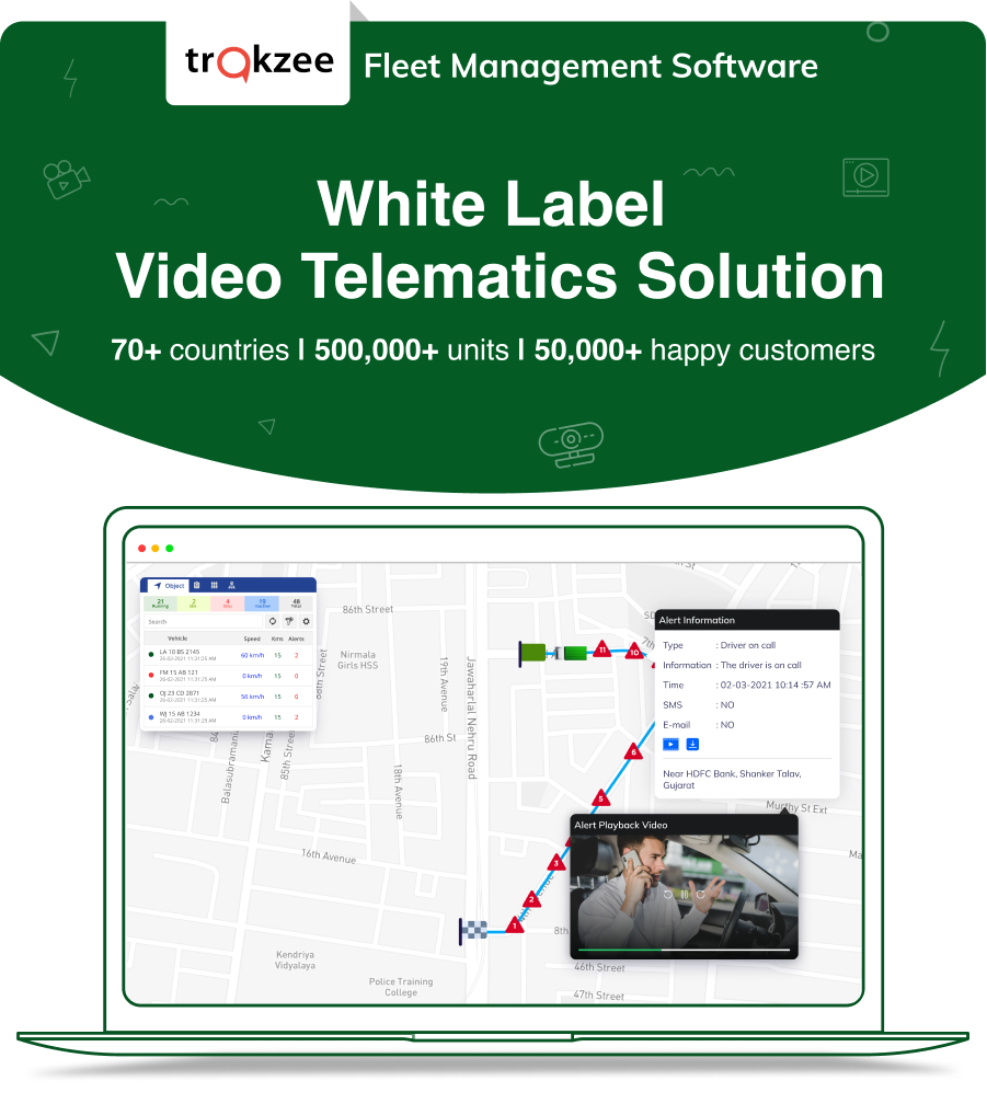 White label video telematics